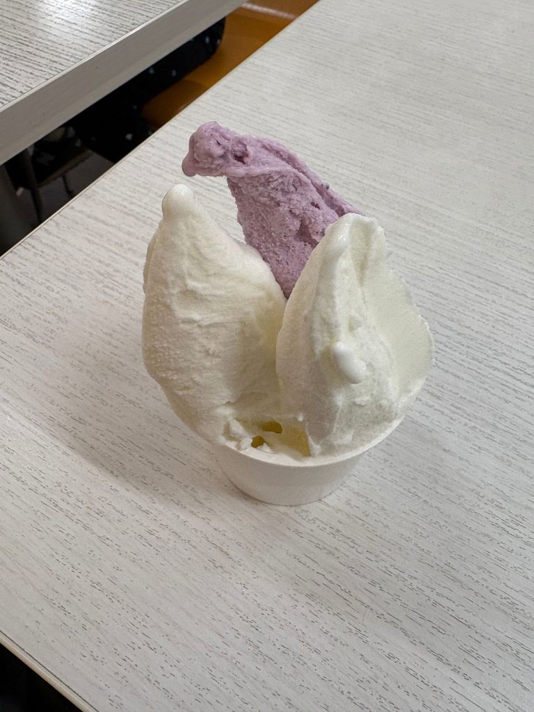 岩泉ヨーグルトを使ったジェラート
